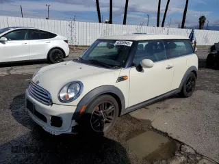 2012 MINI Clubman z VIN WMWZF3C51CT190180, wystawiony jako Copart lot #42555945 z przebiegiem 88 649 mil mil oraz Szkoda całkowita • Salvage title. Historia ofert i sprzedaży dostępna na DreamBid. Obrazek 1.