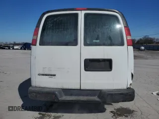 2013 Chevrolet Express Cargo z VIN 1GCWGFBA3D1141367, wystawiony jako Copart lot #46485055 z przebiegiem 338 309 mil mil oraz Czysty tytuł • Clean title. Historia ofert i sprzedaży dostępna na DreamBid. Obrazek 6.
