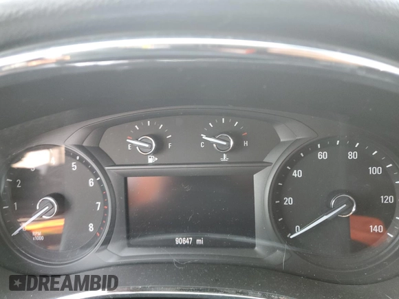 2017 Buick Encore Preferred with VIN KL4CJASB4HB228866, listed as a Copart auction lot 57438915 with 90,647 mi miles and Salvage title. Bid and sale history available at DreamBid. Image 9.