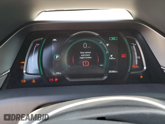 2020 Hyundai Ioniq Limited z VIN KMHC85LJ5LU069671, wystawiony jako Copart lot #53666215 z przebiegiem 25 383 mil mil oraz Szkoda całkowita • Salvage title. Historia ofert i sprzedaży dostępna na DreamBid. Obrazek 9.