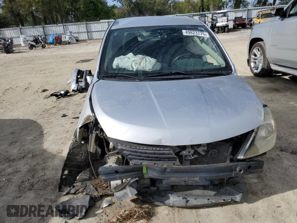 2012 Nissan Versa S with VIN 3N1BC1CP8CK287280, listed as a Copart auction lot 49823775 with 100,820 mi miles and Non Repairable. Bid and sale history available at carsss.com. Image 5.