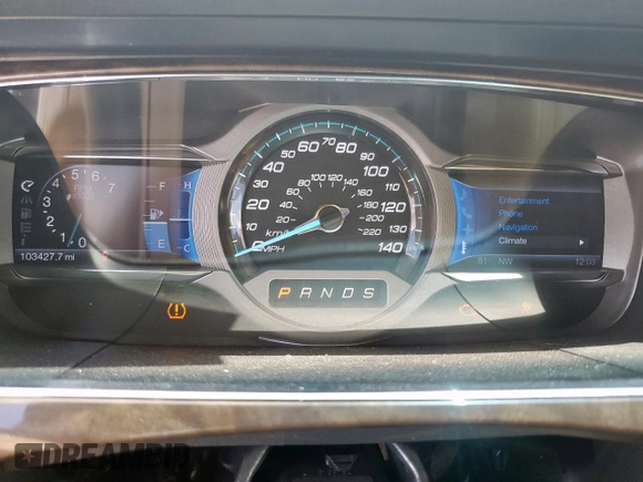 2013 Ford Taurus Limited with VIN 1FAHP2F8XDG127848, listed as a Copart auction lot 66265075 with 103,427 mi miles and Clean title. Bid and sale history available at DreamBid. Image 9.