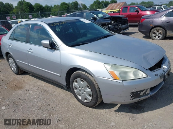 2003 Honda Accord LX with VIN 1HGCM563X3A098325, listed as a IAAI auction lot 42746146 with 204,146 mi miles and . Bid and sale history available at DreamBid. Image 1.