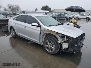 2019 Hyundai Sonata SEL with VIN 5NPE34AF5KH778596, listed as a Copart auction lot 45668395 with 103,333 mi miles and Salvage Title. Bid and sale history available at carsss.com. Image 4.