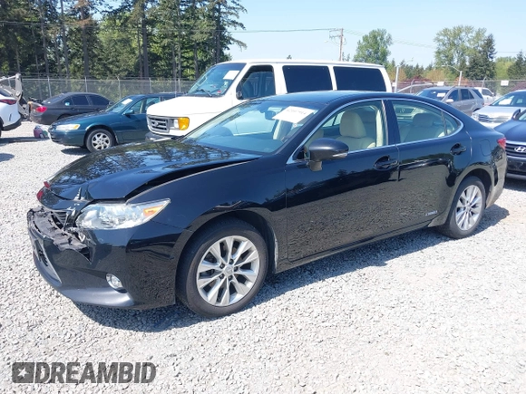 2015 Lexus ES 300h with VIN JTHBW1GG7F2083096, listed as a IAAI auction lot 42107914 with 146,191 mi miles and . Bid and sale history available at DreamBid. Image 2.