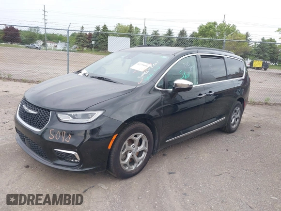 2023 Chrysler Pacifica Limited with VIN 2C4RC1GGXPR552354, listed as a IAAI auction lot 42275090 with 69,144 mi miles and . Bid and sale history available at DreamBid. Image 17.
