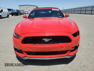2015 Ford Mustang V6 with VIN 1FATP8EM9F5382940, listed as a Copart auction lot 56762445 with 47,155 mi miles and Salvage title. Bid and sale history available at DreamBid. Image 5.