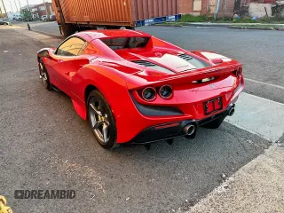 2021 Ferrari F8 с VIN ZFF93LMA2M0264413, выставлен на аукционе Copart как лот 54799515 с пробегом 1 205 миль миль и Списание • Salvage title. История ставок и продаж доступна на DreamBid. Изображение 4.