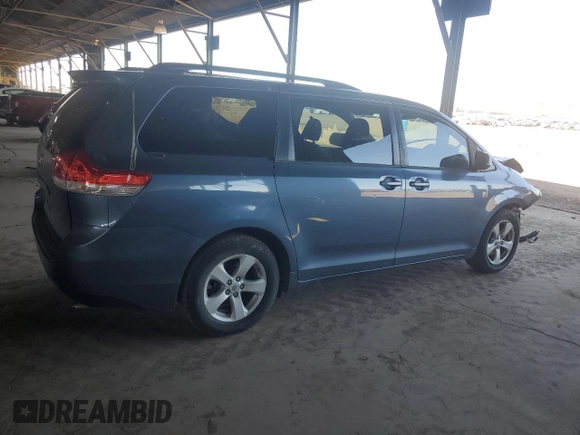 2014 Toyota Sienna LE AAS with VIN 5TDKK3DC3ES406304, listed as a Copart auction lot 54184135 with 164,658 mi miles and Salvage Title. Bid and sale history available at DreamBid. Image 3.