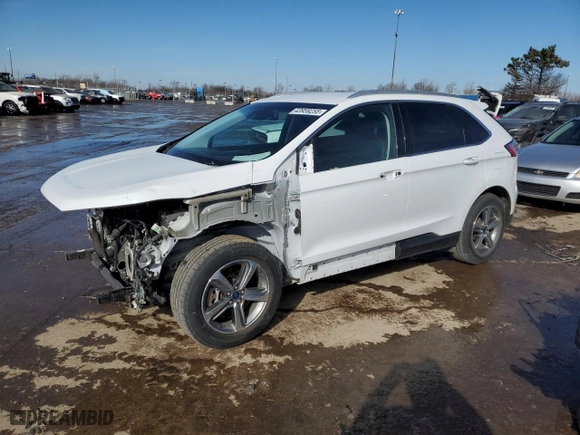 2019 Ford Edge SEL with VIN 2FMPK4J99KBC71889, listed as a Copart auction lot 43959255 with NaN miles and Clean Title. Bid and sale history available at carsss.com. Image 1.