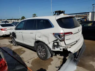 2021 Honda Pilot EX-L with VIN 5FNYF5H54MB045464, listed as a Copart auction lot 63412425 with 60,666 mi miles and Salvage title. Bid and sale history available at DreamBid. Image 2.