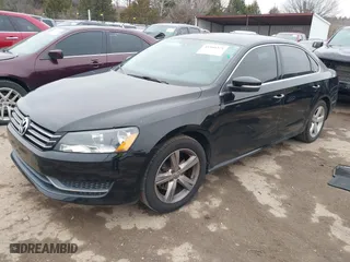 2013 Volkswagen Passat SE w/Sunroof with VIN 1VWBP7A3XDC108598, listed as a IAAI auction lot 41560321 with 94,568 mi miles. Bid and sale history available at carsss.com. Image 17.