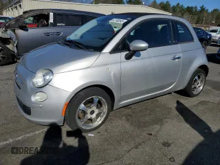 2012 FIAT 500 Pop with VIN 3C3CFFDR8CT330780, listed as a Copart auction lot 52148545 with 144,994 mi miles and Salvage title. Bid and sale history available at DreamBid. Image 1.