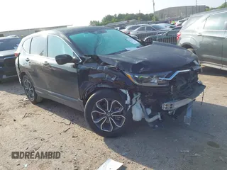 2021 Honda CR-V EX z VIN 2HKRW1H55MH416405, wystawiony jako IAAI lot #42217753 z przebiegiem 28 714 mil mil oraz . Historia ofert i sprzedaży dostępna na DreamBid. Obrazek 1.