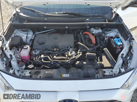 2021 Toyota RAV4 Hybrid XSE with VIN 2T3E6RFV1MW018990, listed as a Copart auction lot 64043865 with 55,938 mi miles and Salvage title. Bid and sale history available at DreamBid. Image 12.