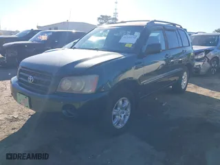 2002 Toyota Highlander with VIN JTEGF21AX20070054, listed as a IAAI auction lot 41232234 with 359,857 mi miles. Bid and sale history available at carsss.com. Image 2.