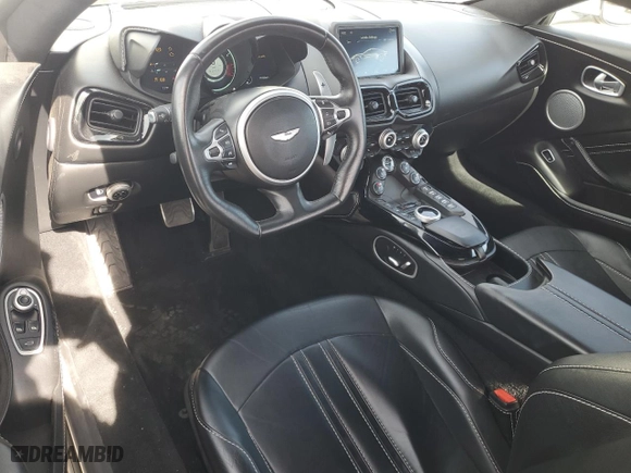 2019 Aston Martin Vantage with VIN SCFSMGAW2KGN01086, listed as a Copart auction lot 46717915 with 20,763 mi miles and Salvage Title. Bid and sale history available at carsss.com. Image 8.