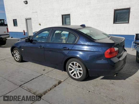 2007 BMW 3 Series 328xi with VIN WBAVC73527KP31960, listed as a Copart auction lot 59312445 with Not provided miles and Clean title. Bid and sale history available at DreamBid. Image 2.