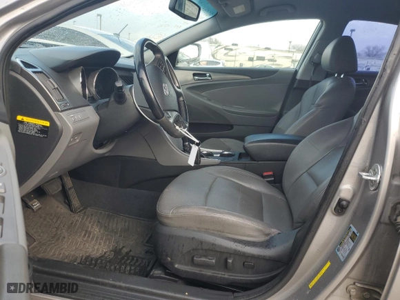 2012 Hyundai Sonata Hybrid with VIN KMHEC4A42CA034201, listed as a Copart auction lot 41503055 with 0 mi miles and Salvage Title. Bid and sale history available at carsss.com. Image 7.