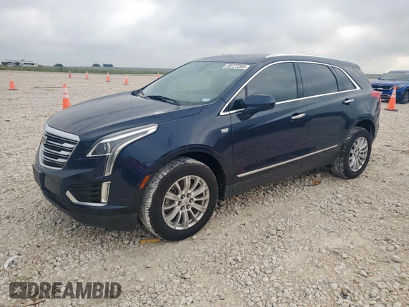 2017 Cadillac XT5 FWD with VIN 1GYKNARS8HZ162612, listed as a Copart auction lot 58727265 with 100,494 mi miles and Clean title. Bid and sale history available at DreamBid. Image 1.