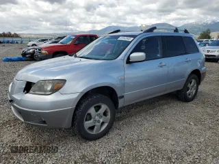 2004 Mitsubishi Outlander SE z VIN JA4LX41FX4U002205, wystawiony jako Copart lot #57343545 z przebiegiem 260 787 mil mil oraz Szkoda całkowita • Salvage title. Historia ofert i sprzedaży dostępna na DreamBid. Obrazek 1.