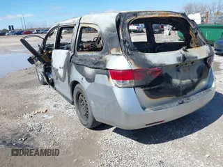 2014 Honda Odyssey LX с VIN 5FNRL5H25EB004409, выставлен на аукционе IAAI как лот 41781485 с пробегом Не указан миль и . История ставок и продаж доступна на DreamBid. Изображение 3.
