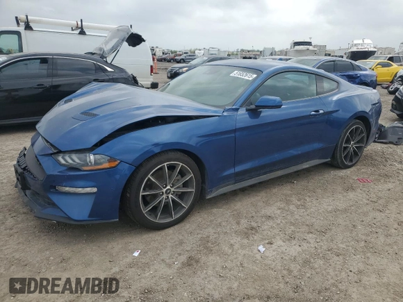 2022 Ford Mustang EcoBoost with VIN 1FA6P8TH6N5118284, listed as a Copart auction lot 51652615 with 36,415 mi miles and Salvage title. Bid and sale history available at DreamBid. Image 1.