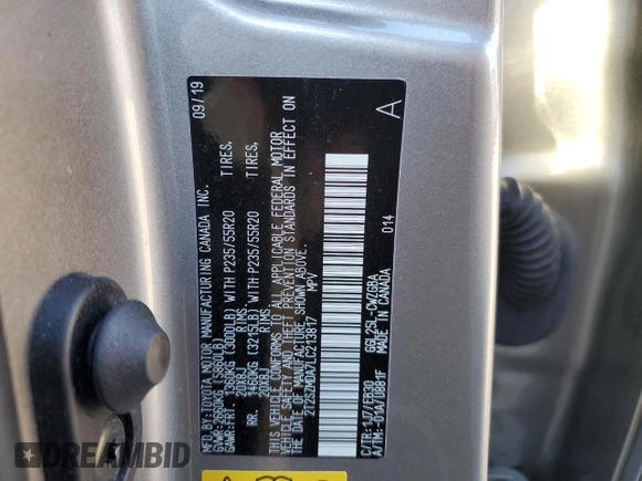 2020 Lexus RX with VIN 2T2SZMDA7LC213817, listed as a Copart auction lot 86687514 with 29,702 mi miles and Salvage Title. Bid and sale history available at carsss.com. Image 15.
