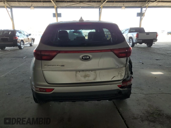 2019 Kia Sportage LX with VIN KNDPM3AC5K7527748, listed as a Copart auction lot 53169535 with 75,718 mi miles and Salvage Title. Bid and sale history available at DreamBid. Image 6.
