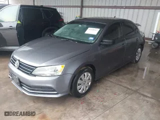 2015 Volkswagen Jetta Sedan 2.0L S w/Technology with VIN 3VW2K7AJ1FM357791, listed as a IAAI auction lot 41448912 with 71,700 mi miles. Bid and sale history available at carsss.com. Image 2.