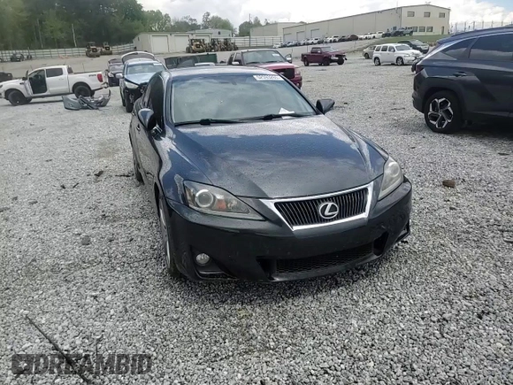 2011 Lexus IS 250 with VIN JTHBF5C22B5144946, listed as a Copart auction lot 52593265 with 97,088 mi miles and Salvage title. Bid and sale history available at DreamBid. Image 11.