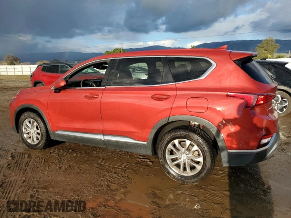 2020 Hyundai Santa Fe SEL w/SULEV with VIN 5NMS33AD6LH252875, listed as a Copart auction lot 42781385 with 55,128 mi miles and Clean Title. Bid and sale history available at carsss.com. Image 2.