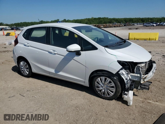 2019 Honda Fit LX with VIN 3HGGK5H49KM730259, listed as a Copart auction lot 56337625 with Not provided miles and Salvage title. Bid and sale history available at DreamBid. Image 4.