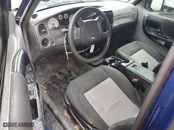 2007 Ford Ranger STX with VIN 1FTYR44U57PA36197, listed as a Copart auction lot 47889355 with 164,523 mi miles and Salvage Title. Bid and sale history available at carsss.com. Image 8.