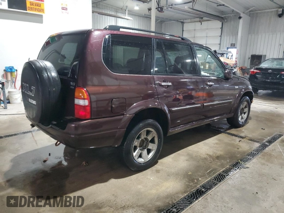 2003 Suzuki XL7 Touring with VIN JS3TX92V334101330, listed as a Copart auction lot 87790235 with 78,383 mi miles and Salvage Title. Bid and sale history available at DreamBid. Image 3.