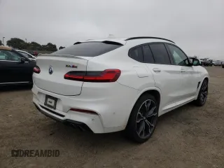 2020 BMW X4 M Competition z VIN 5YMUJ0C08L9B43928, wystawiony jako Copart lot #63555382 z przebiegiem 12 701 mil mil oraz . Historia ofert i sprzedaży dostępna na DreamBid. Obrazek 4.