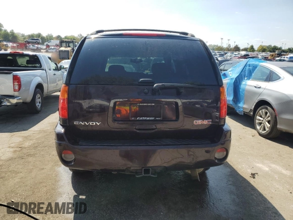 2008 GMC Envoy SLE1 with VIN 1GKDS13S782141795, listed as a Copart auction lot 71544624 with 100,256 mi miles and Salvage Title. Bid and sale history available at DreamBid. Image 6.