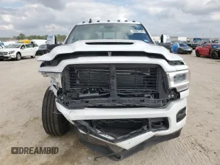 2024 Ram 3500 Laramie with VIN 3C63R3JL7RG112405, listed as a Copart auction lot 44067745 with 10,058 mi miles and Salvage Title. Bid and sale history available at carsss.com. Image 5.