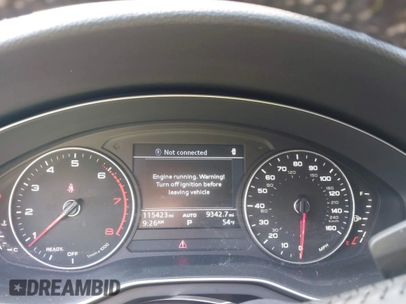 2017 Audi allroad A4 Premium with VIN WA17NAF40HA046394, listed as a IAAI auction lot 41470459 with 115,423 mi miles and . Bid and sale history available at DreamBid. Image 7.