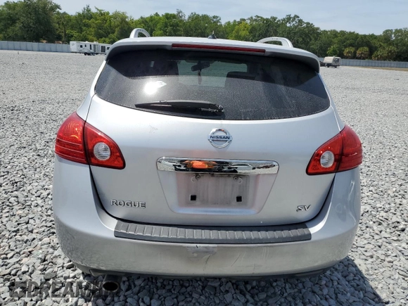 2013 Nissan Rogue S with VIN JN8AS5MTXDW515689, listed as a Copart auction lot 53549075 with 129,416 mi miles and Salvage Title. Bid and sale history available at carsss.com. Image 6.
