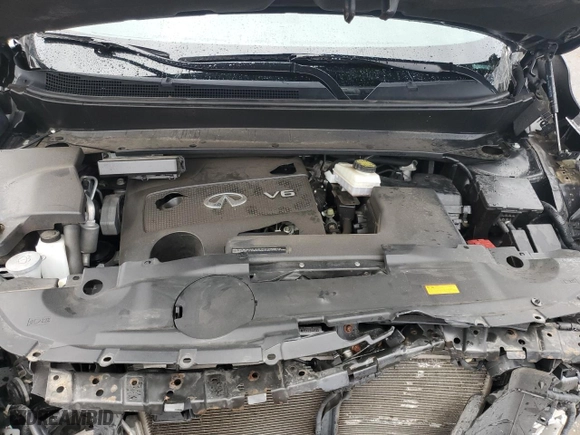 2016 Infiniti QX60 with VIN 5N1AL0MN7GC517527, listed as a Copart auction lot 44916085 with 76,704 mi miles and Salvage Title. Bid and sale history available at carsss.com. Image 12.