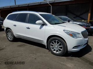 2017 Buick Enclave Leather with VIN 5GAKVBKD8HJ261227, listed as a Copart auction lot 52633475 with 112,685 mi miles and Salvage Title. Bid and sale history available at DreamBid. Image 4.