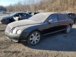 2006 Bentley Flying Spur with VIN SCBBR53W56C034621, listed as a Copart auction lot 42870645 with 84,023 mi miles and Salvage Title. Bid and sale history available at DreamBid. Image 1.