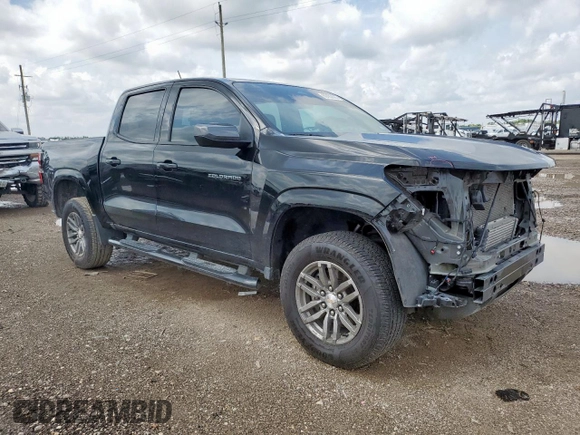 2023 Chevrolet Colorado 2WD LT with VIN 1GCPSCEK0P1236835, listed as a Copart auction lot 60163825 with 28,579 mi miles and Salvage title. Bid and sale history available at DreamBid. Image 4.