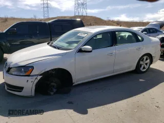 2013 Volkswagen Passat SE w/Sunroof with VIN 1VWBP7A35DC139094, listed as a Copart auction lot 48943295 with 74,302 mi miles and Salvage Title. Bid and sale history available at carsss.com. Image 1.