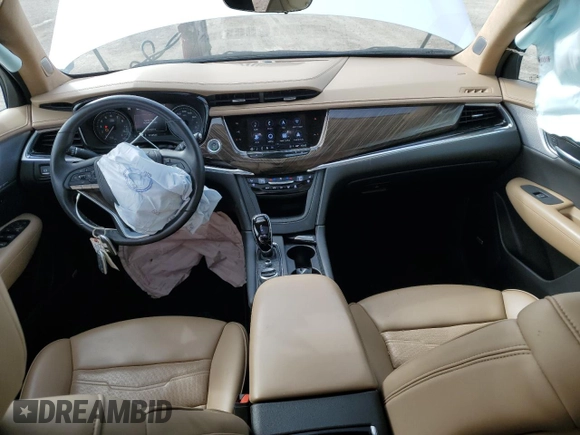 2022 Cadillac XT6 Premium Luxury with VIN 1GYKPFRS1NZ149557, listed as a Copart auction lot 49612165 with 31,425 mi miles and Salvage Title. Bid and sale history available at carsss.com. Image 8.
