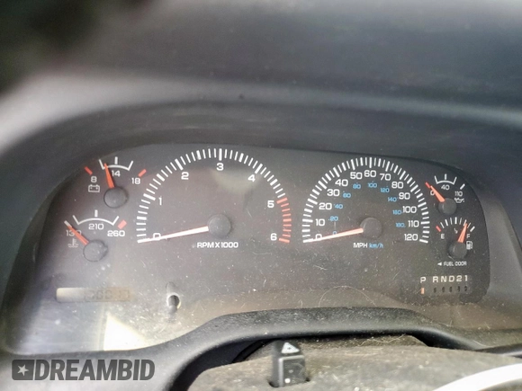 1998 Dodge 1500 with VIN 1B7HC13Y2WJ171868, listed as a Copart auction lot 55845325 with 170,017 mi miles and Clean Title. Bid and sale history available at DreamBid. Image 9.