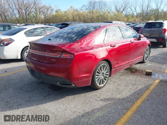 2016 Lincoln MKZ with VIN 3LN6L2JK1GR600996, listed as a IAAI auction lot 40903544 with 152,902 mi miles and . Bid and sale history available at DreamBid. Image 4.