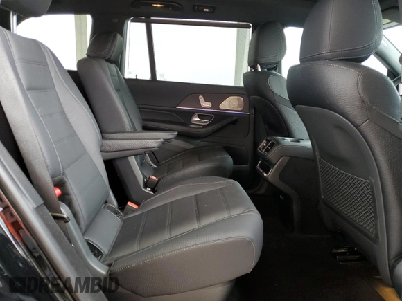 2024 Mercedes-Benz GLS 450 with VIN 4JGFF5KE7RB171680, listed as a Copart auction lot 62103174 with 845 mi miles and Non Repairable. Bid and sale history available at DreamBid. Image 11.