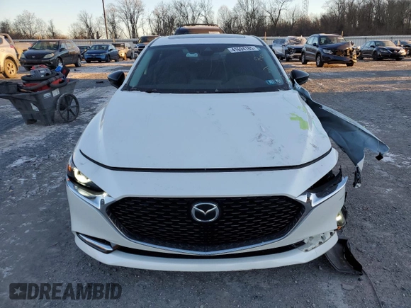 2022 Mazda 3 2.5 Turbo z VIN 3MZBPBAY7NM300608, wystawiony jako Copart lot #41694185 z przebiegiem 21 499 mil mil oraz Szkoda całkowita • Salvage title. Historia ofert i sprzedaży dostępna na DreamBid. Obrazek 5.